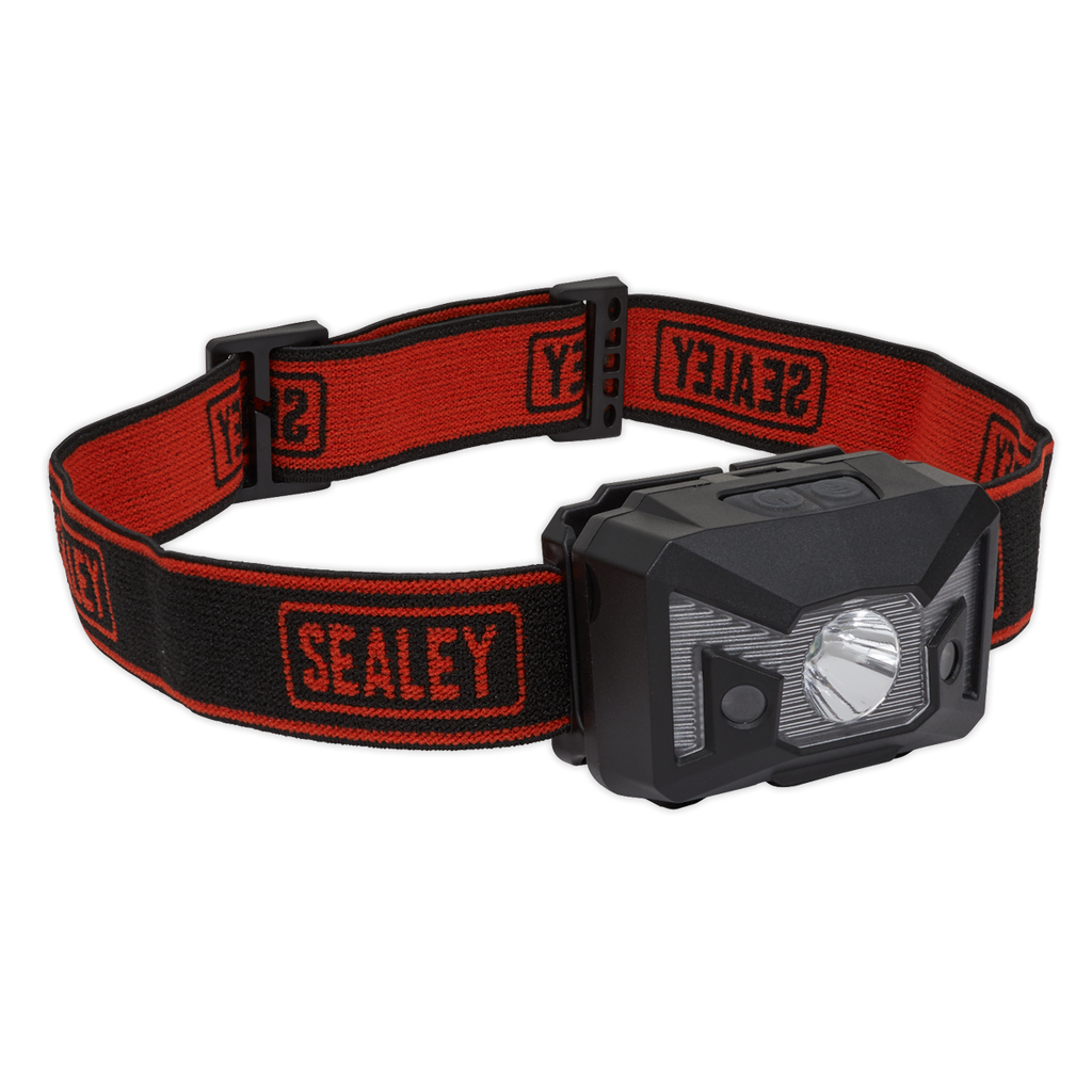 Rechargeable Head Torch with Auto-Sensor 3W SMD LED