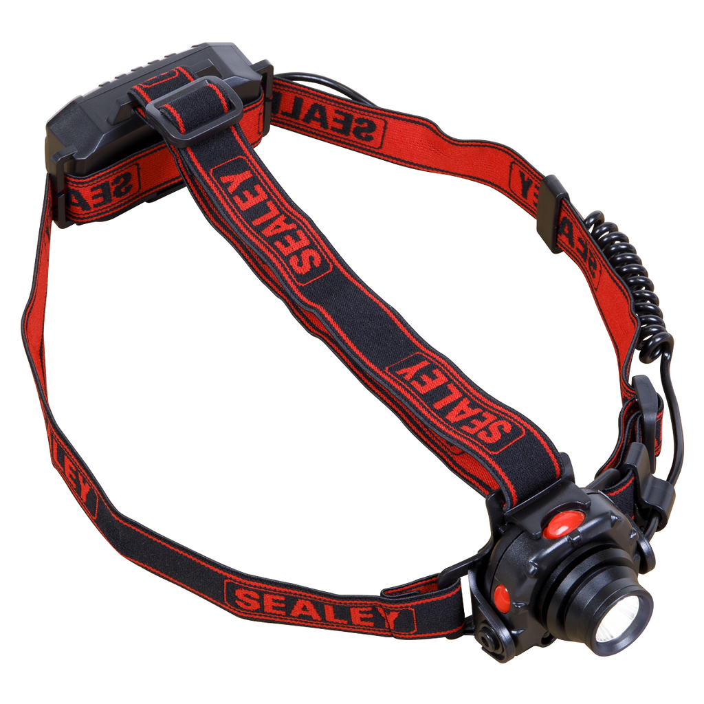 Head & Hat Torch with Auto-Sensor 3W SMD LED