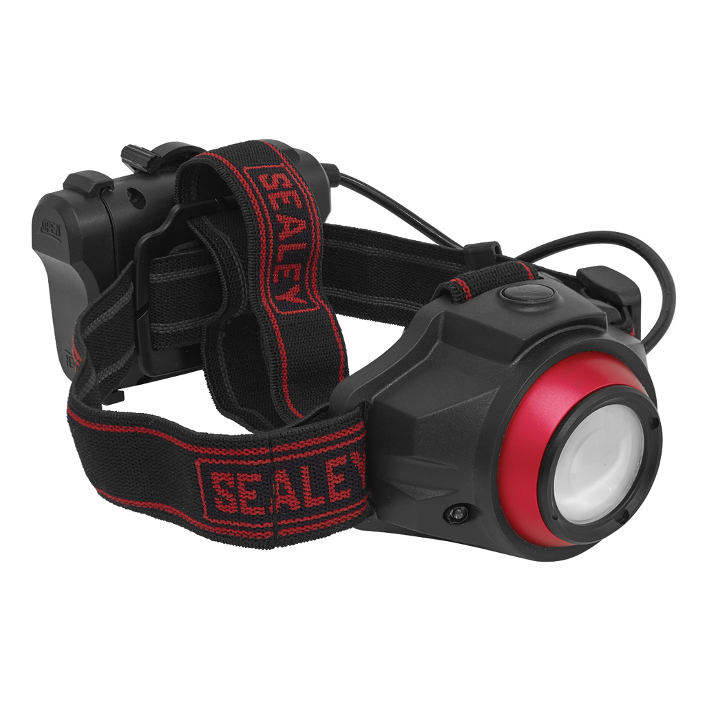 Rechargeable Head Torch with Auto-Sensor 5W COB LED