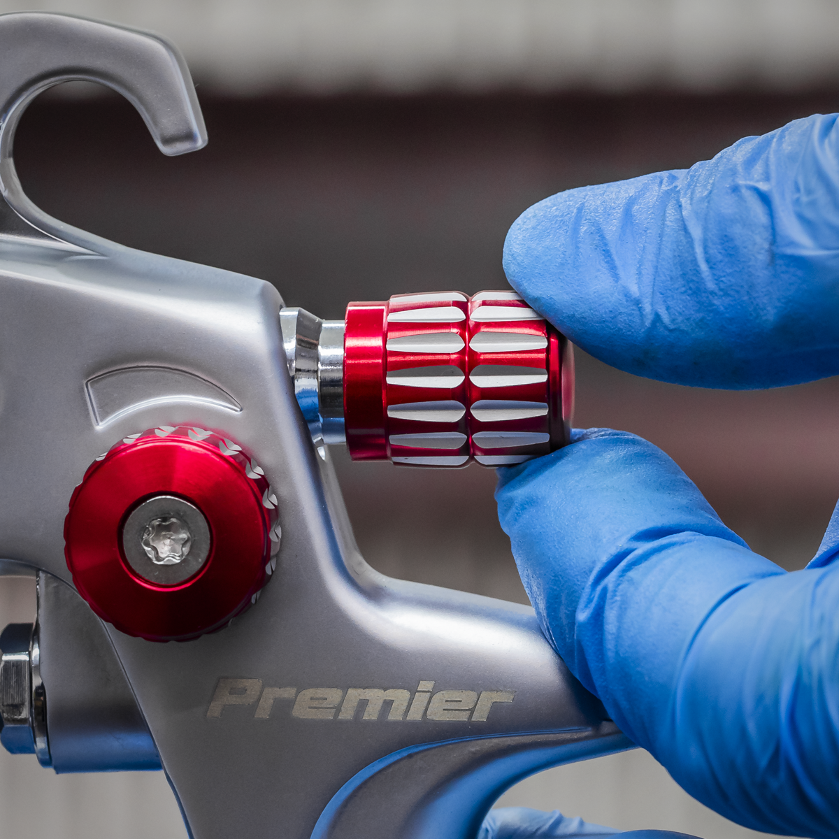 Premier Professional HVLP Gravity Feed Spray Gun 1.3mm Set-U