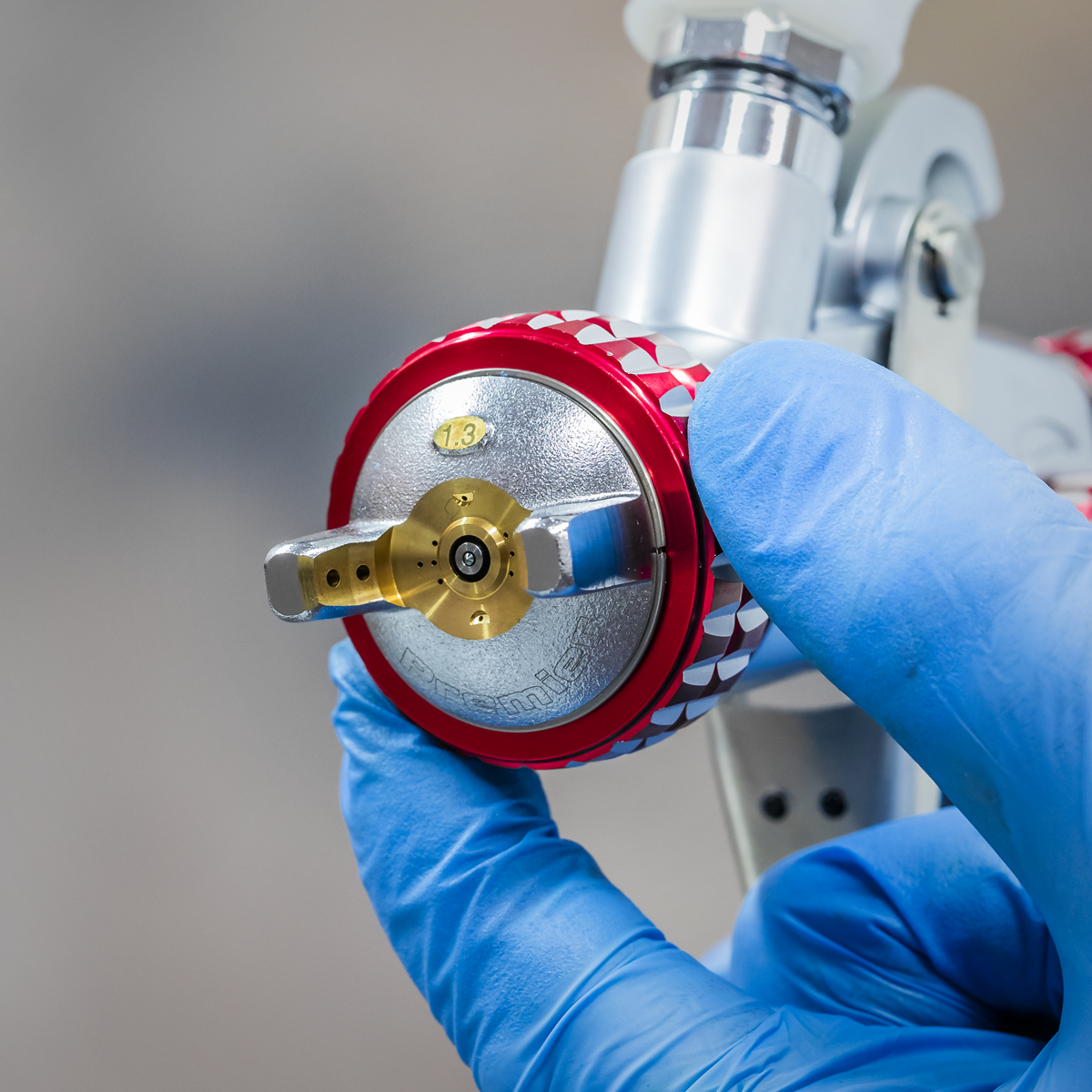 Premier Professional HVLP Gravity Feed Spray Gun 1.3mm Set-U
