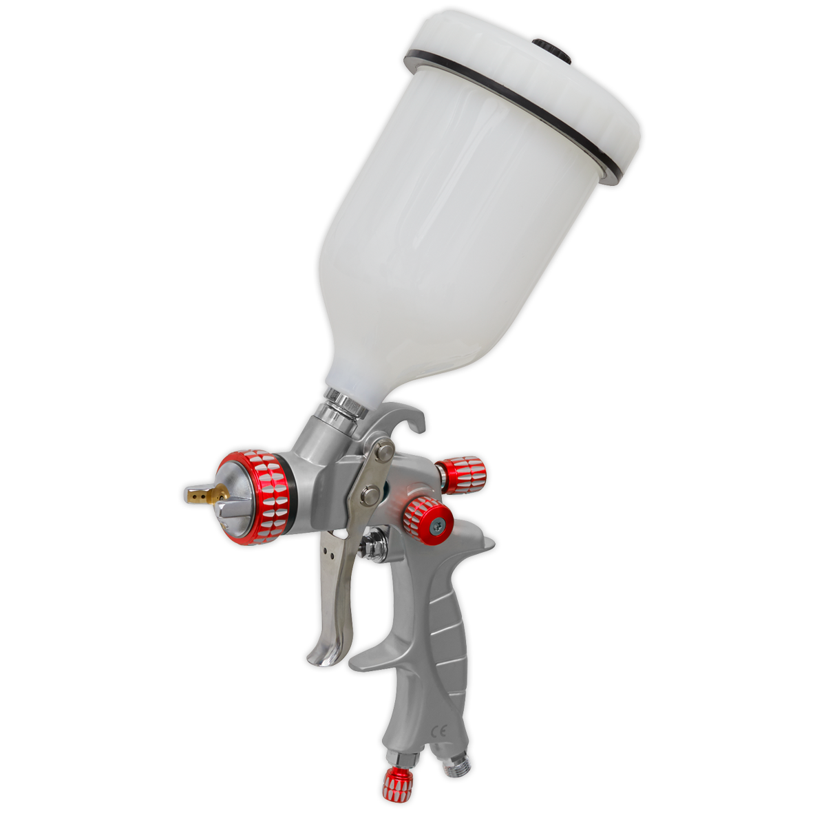 Premier Professional HVLP Gravity Feed Spray Gun 1.3mm Set-Up
