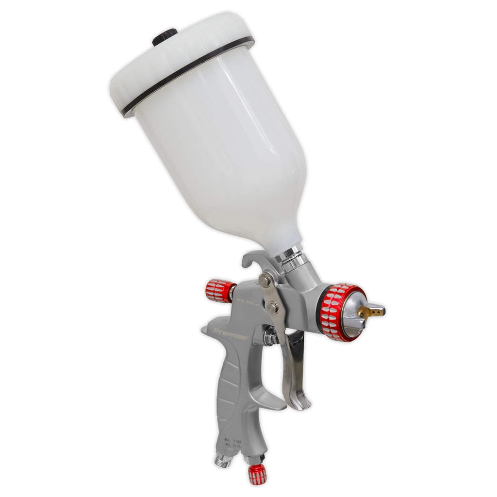 Premier Professional HVLP Gravity Feed Spray Gun 1.3mm Set-U