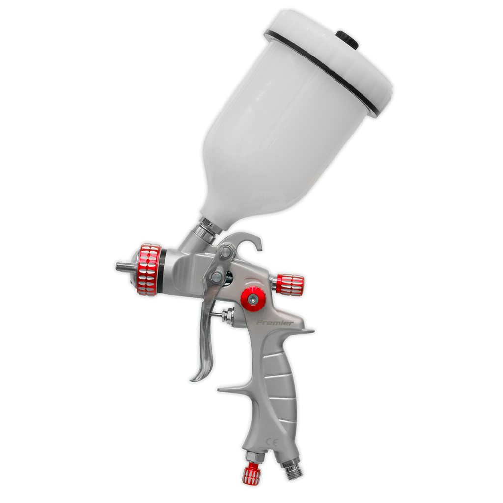 Premier Professional HVLP Gravity Feed Spray Gun 1.3mm Set-U