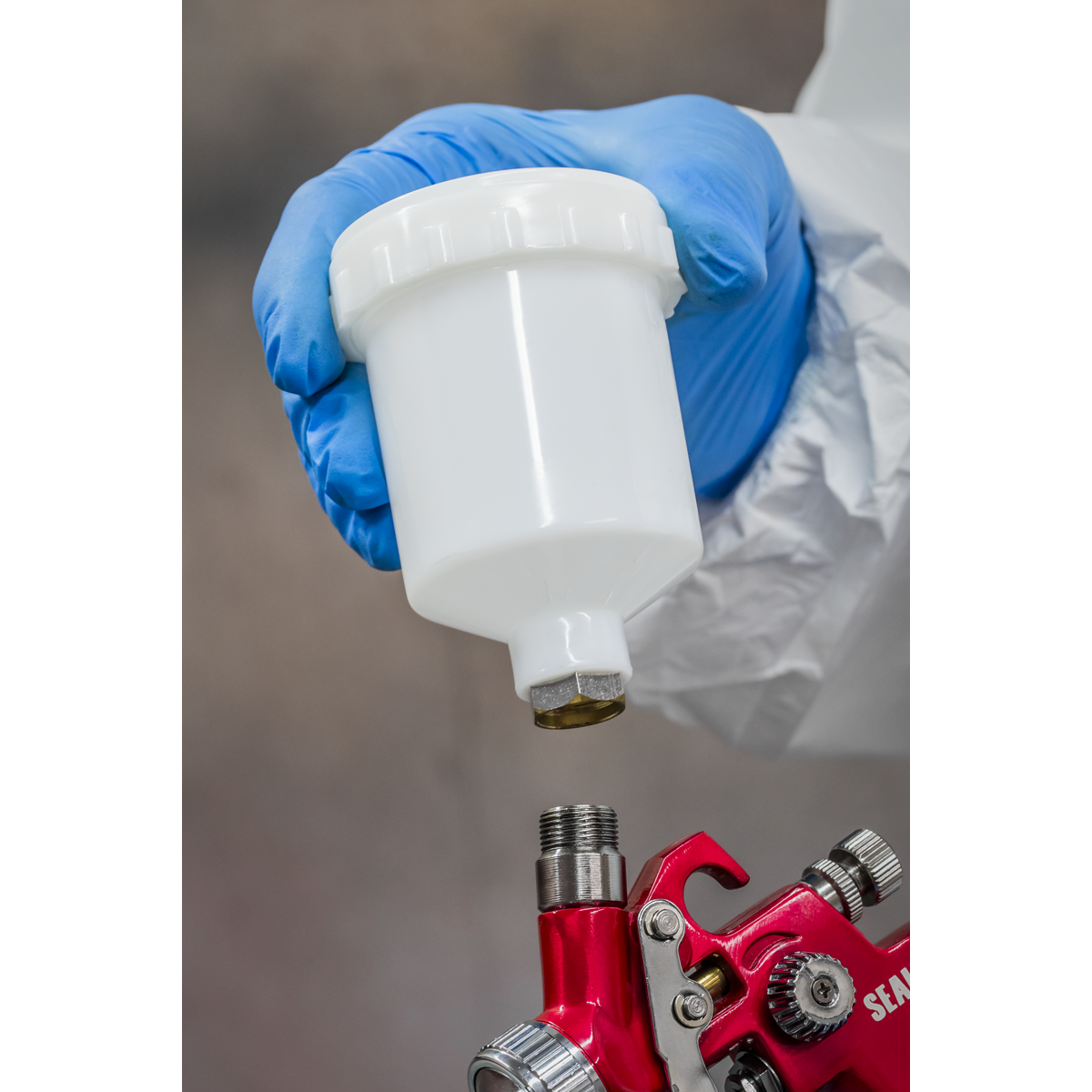 Workshop Series HVLP Gravity Feed Touch-Up Spray Gun 0.8mm S