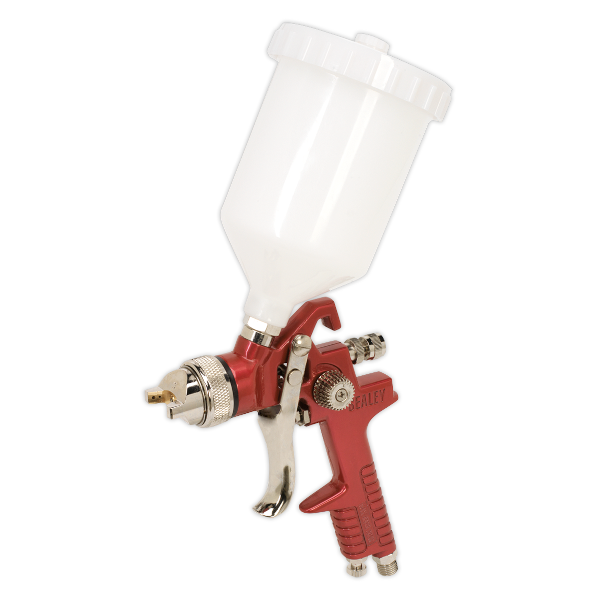 Workshop Series HVLP Gravity Feed Spray Gun 1.3mm Set-Up