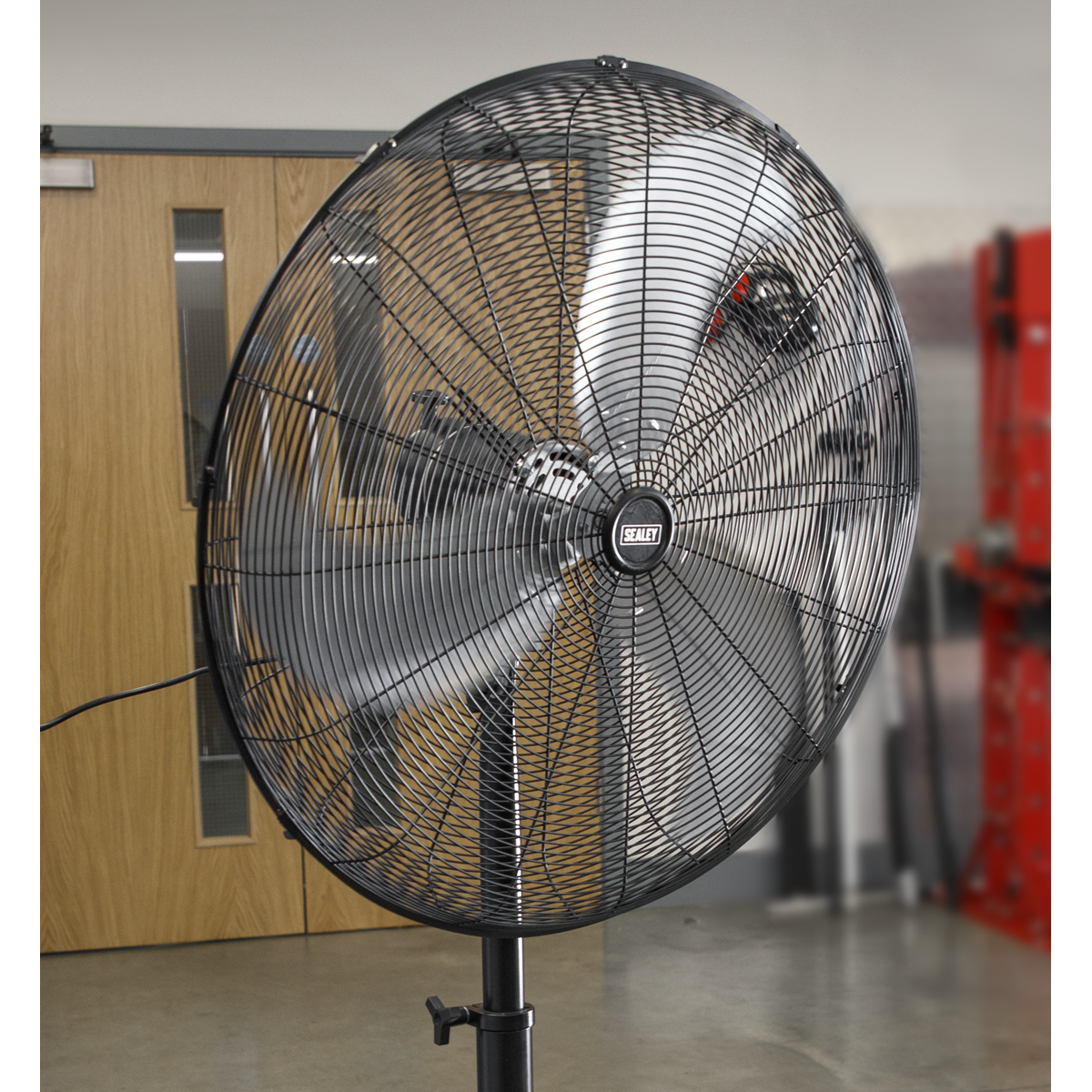 Industrial High Velocity Oscillating Pedestal Fan 30" 230V