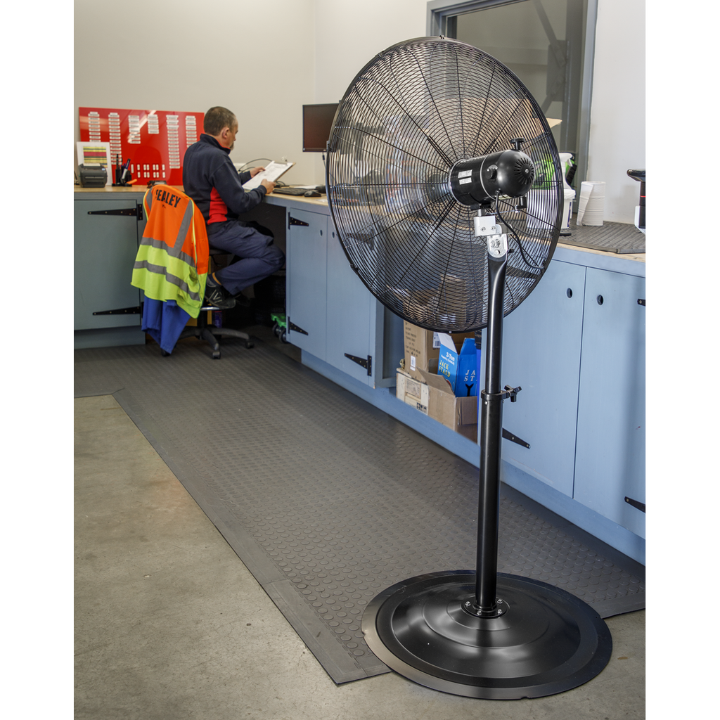 Industrial High Velocity Oscillating Pedestal Fan 30", 2-Speed (HVSF30)