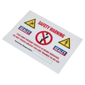Hybrid/Electric Vehicle Warning Sign
