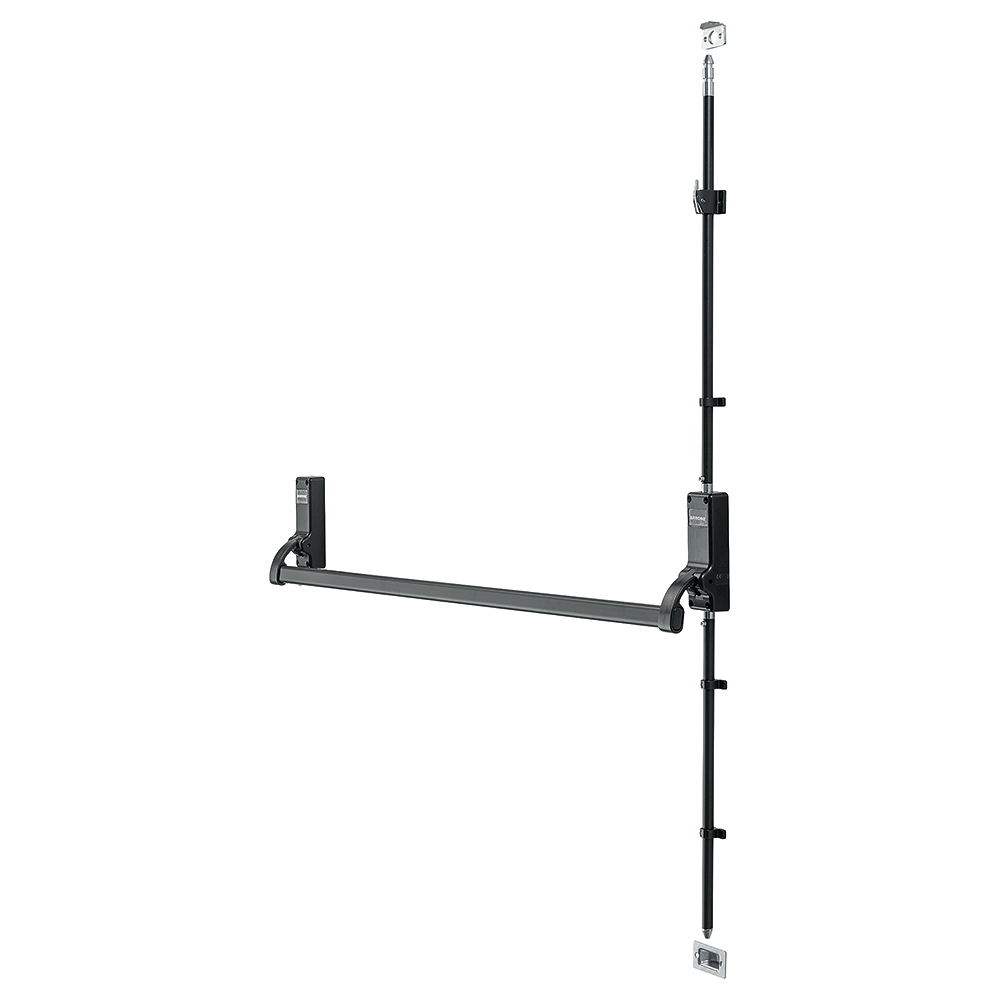 Hoppe AR880 Arrone Single Panic Bolt - Black