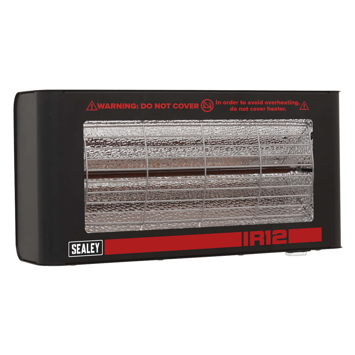 Infrared Quartz Heater, Wall Mounted, 1200W (IR12)
