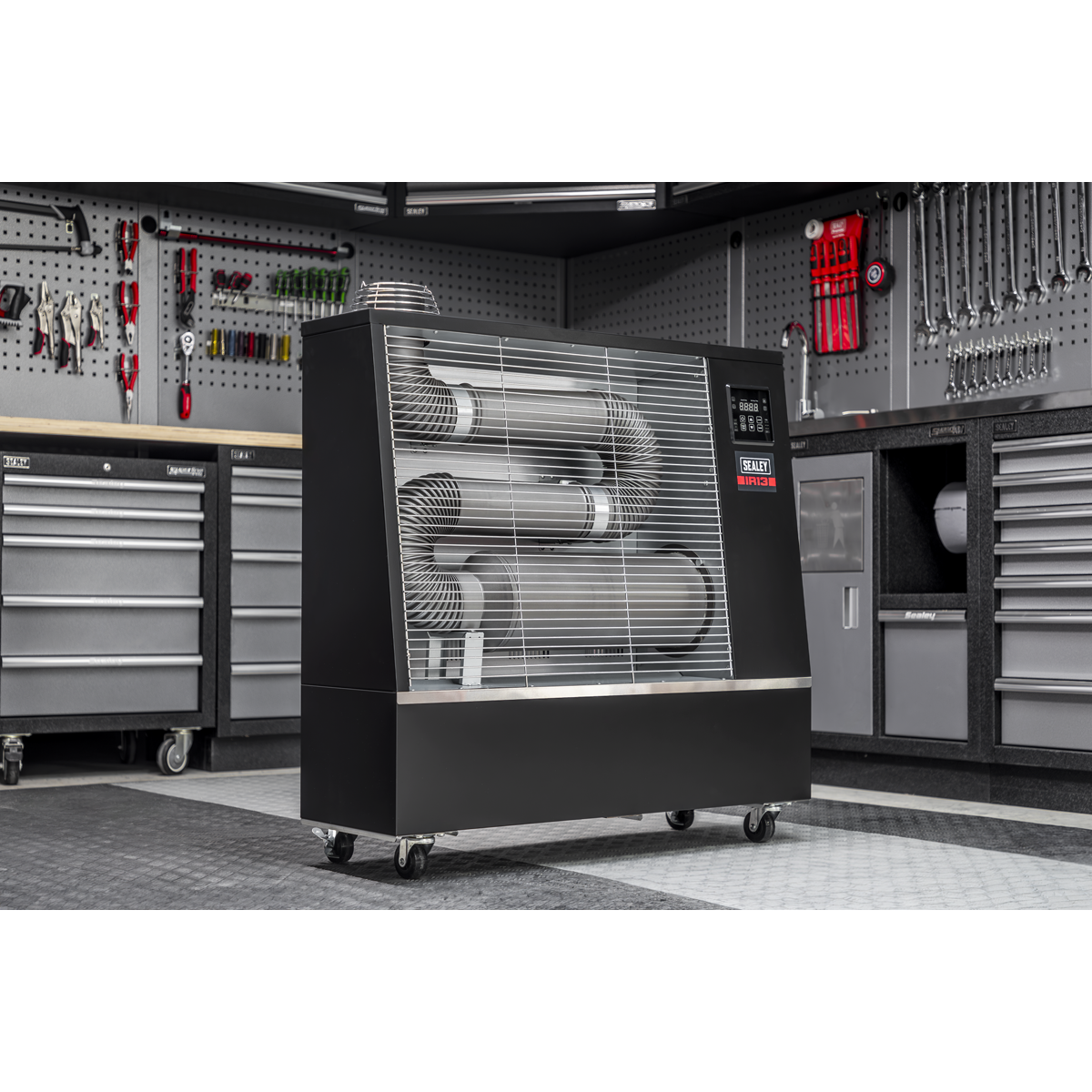 Industrial Infrared Diesel Heater, 44,500BTU/hr (IR13) (Factory Refurbished D)