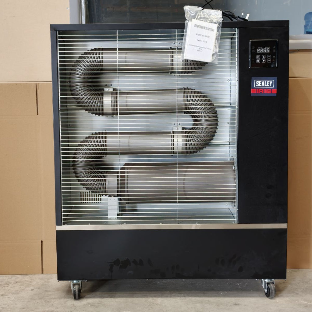 Industrial Infrared Diesel Heater, 55,000BTU/hr (IR16) (Factory Refurbished C)