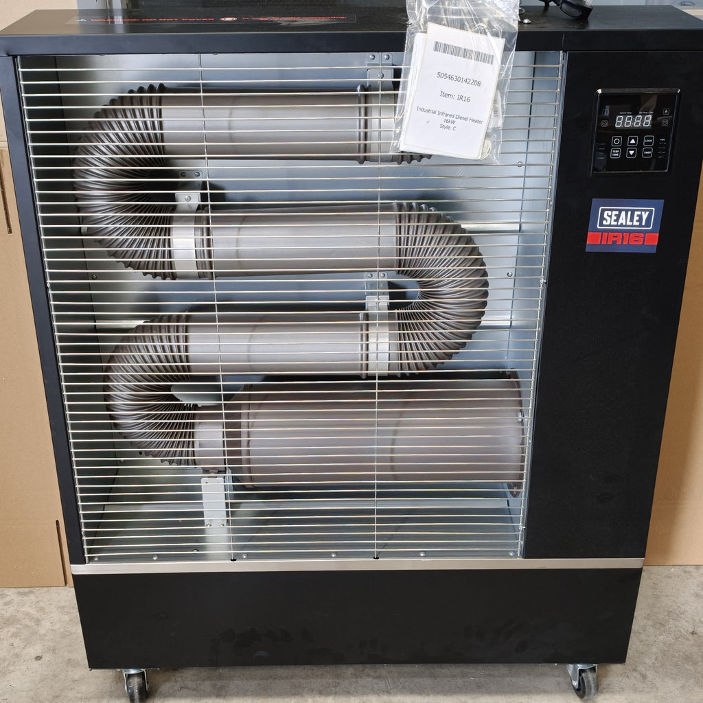 Industrial Infrared Diesel Heater, 55,000BTU/hr (IR16) (Factory Refurbished C)