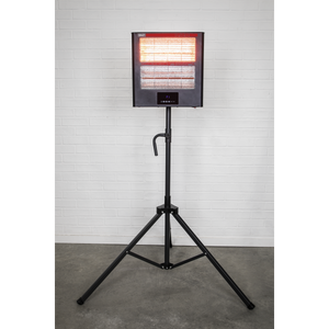 Infrared Quartz Heater with Tripod Stand 230V 1.4/2.8kW