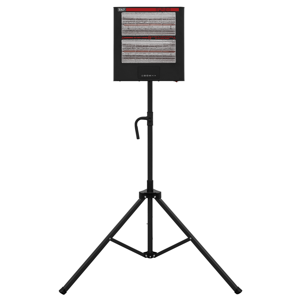 Infrared Quartz Heater with Tripod Stand 230V 1.4/2.8kW