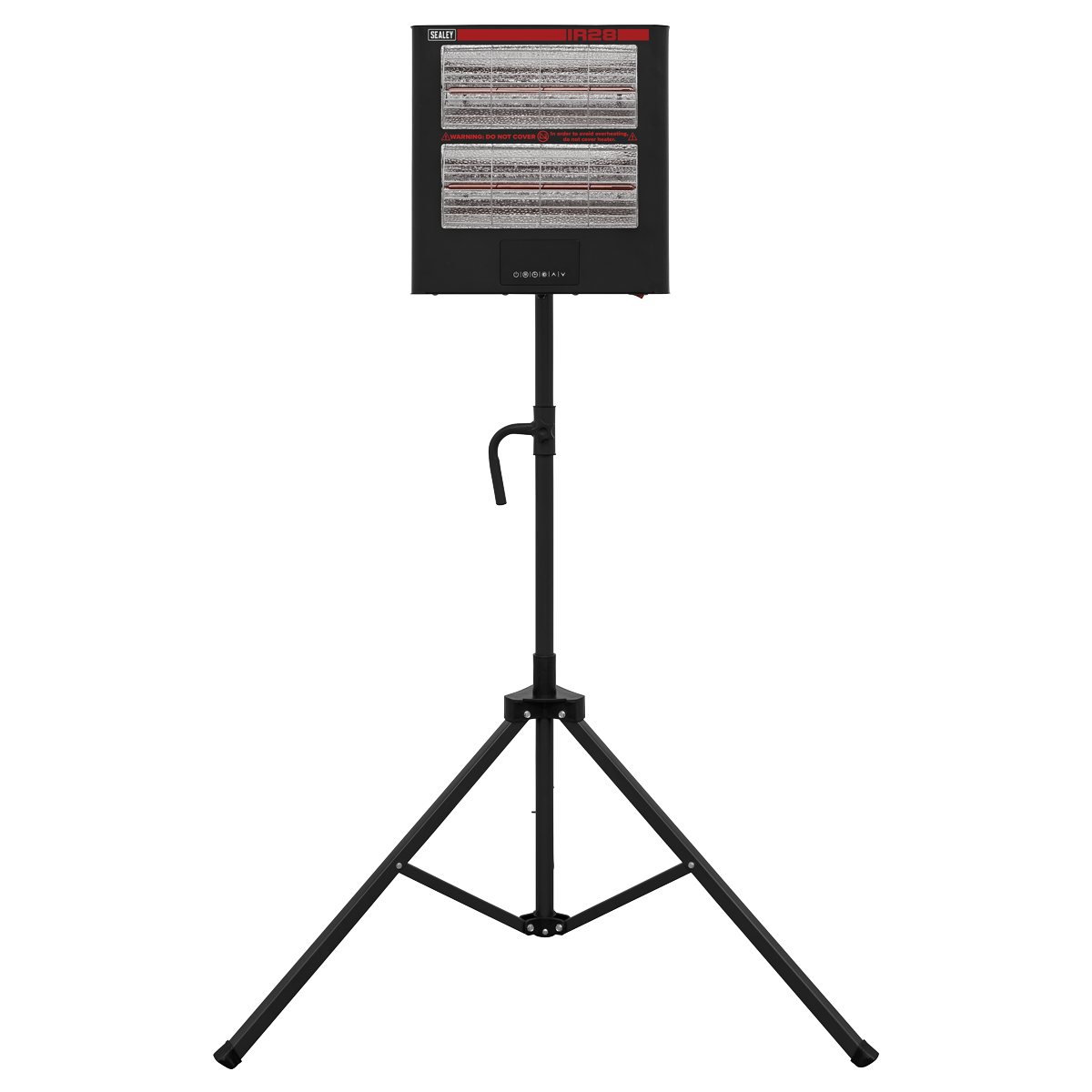 Infrared Quartz Heater with Tripod Stand 230V 1.4/2.8kW