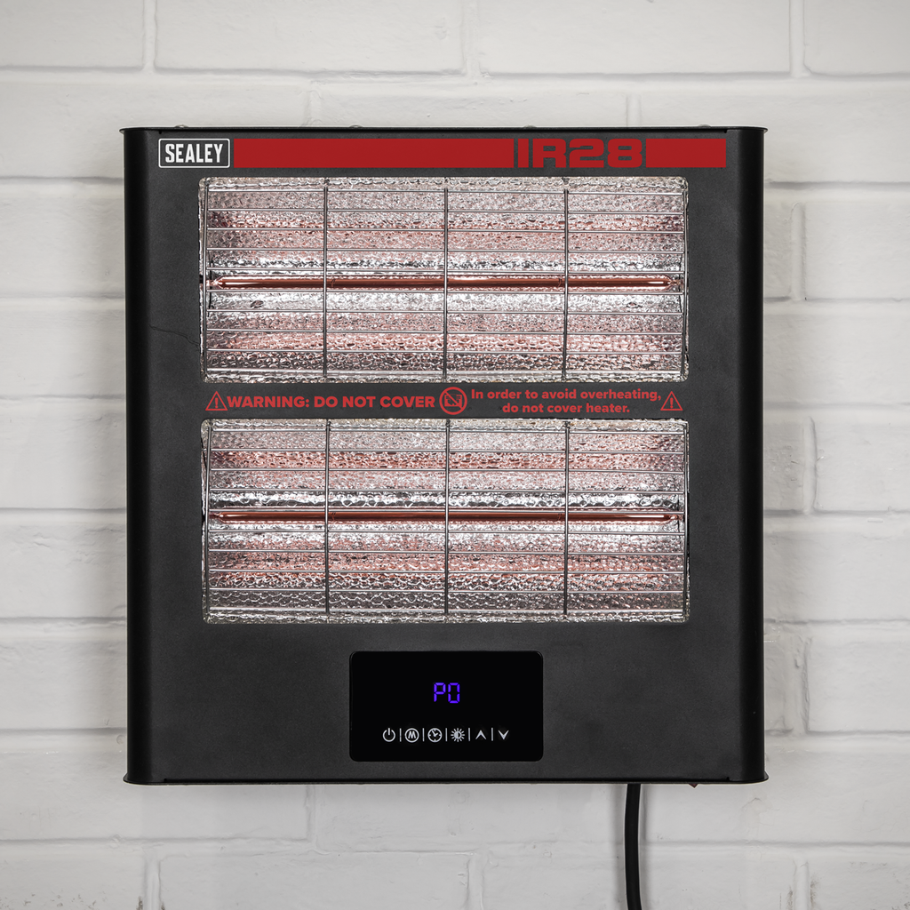 Infrared Quartz Heater, Wall Mounted, 2800W (IR28)