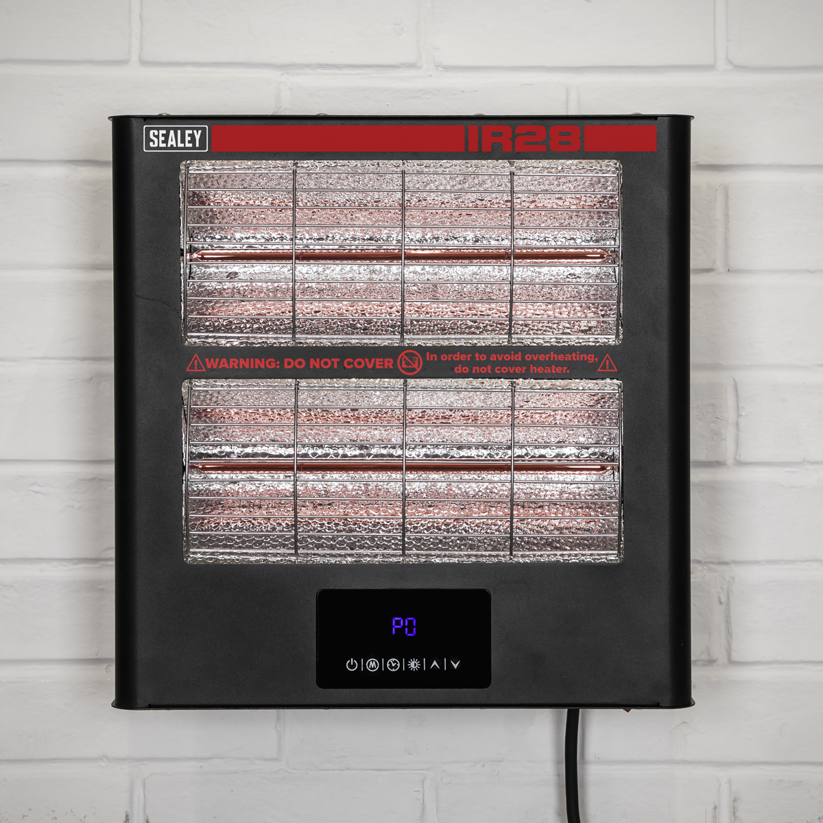 Infrared Quartz Heater, Wall Mounted, 2800W (IR28)