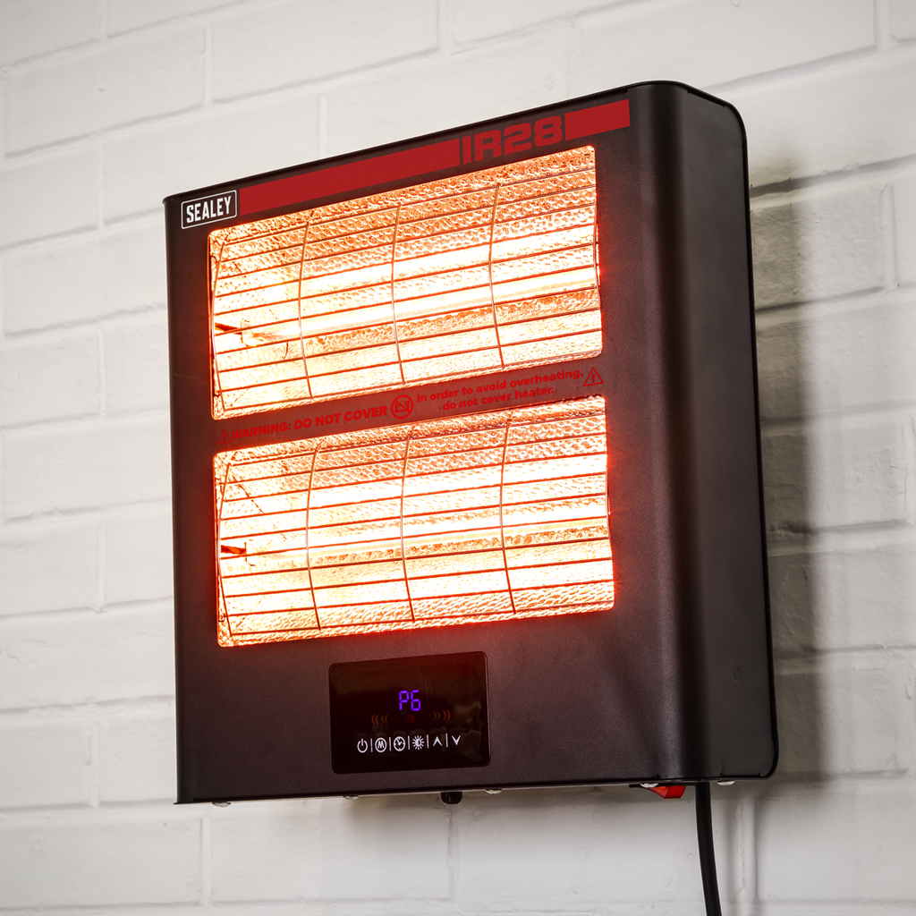 Infrared Quartz Heater, Wall Mounted, 2800W (IR28)
