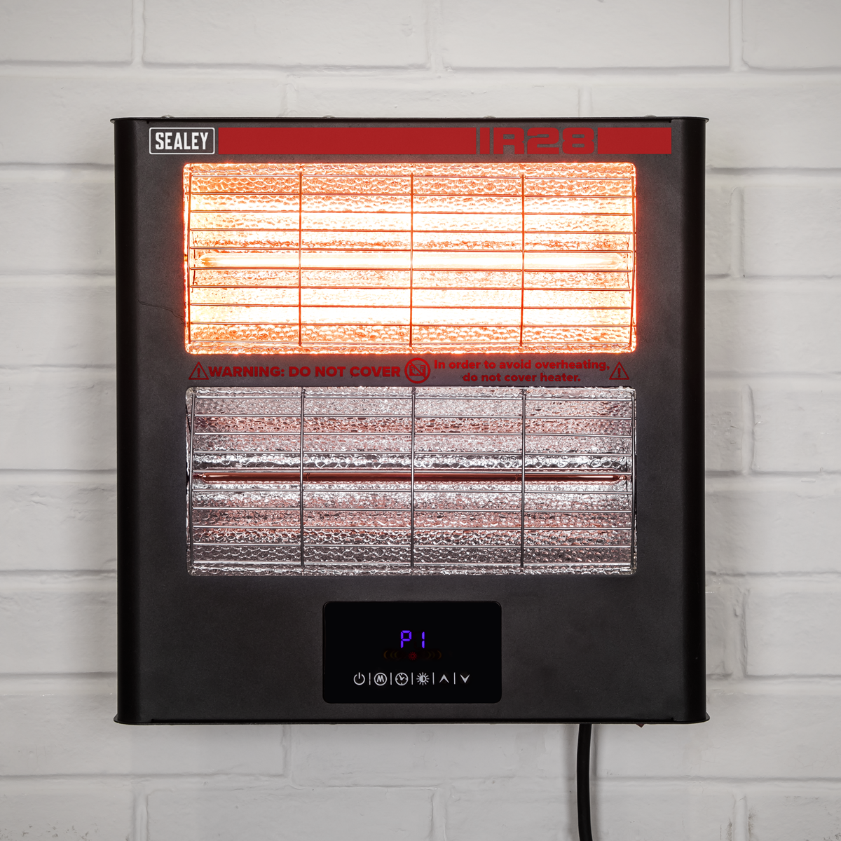 Infrared Quartz Heater, Wall Mounted, 2800W (IR28)