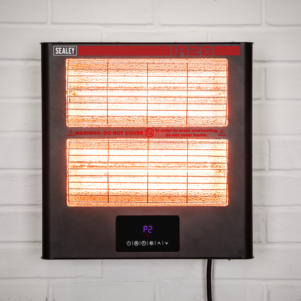 Infrared Quartz Heater, Wall Mounted, 2800W (IR28)