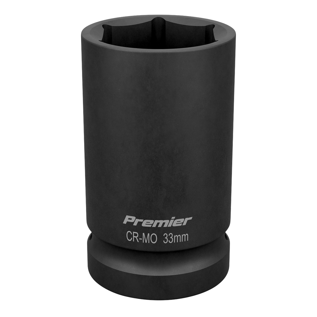 Premier Deep Impact Socket 1"Sq Drive 33mm