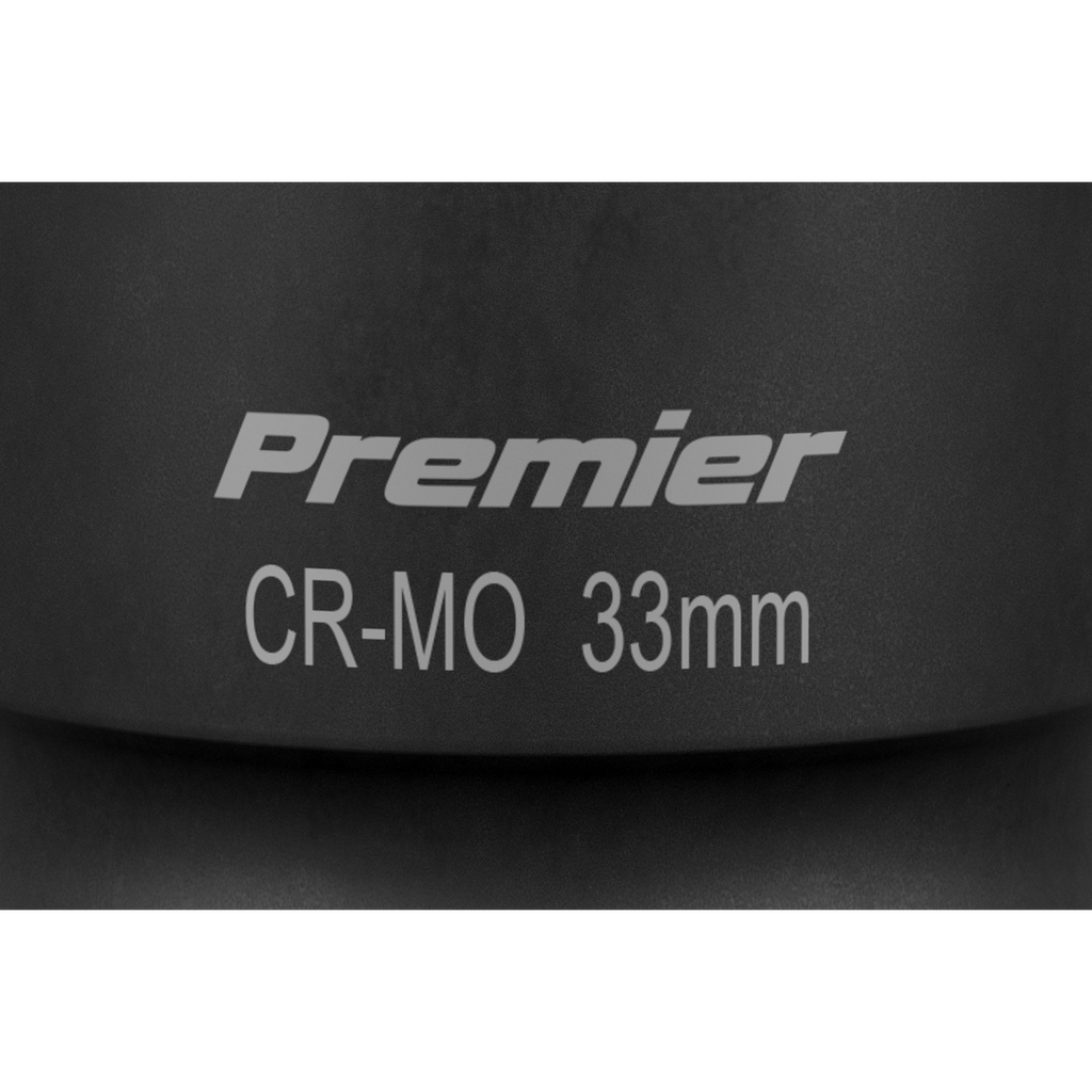 Premier Impact Socket 1"Sq Drive 33mm
