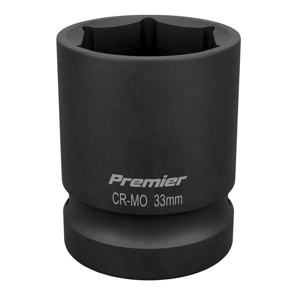 Premier Impact Socket 1"Sq Drive 33mm