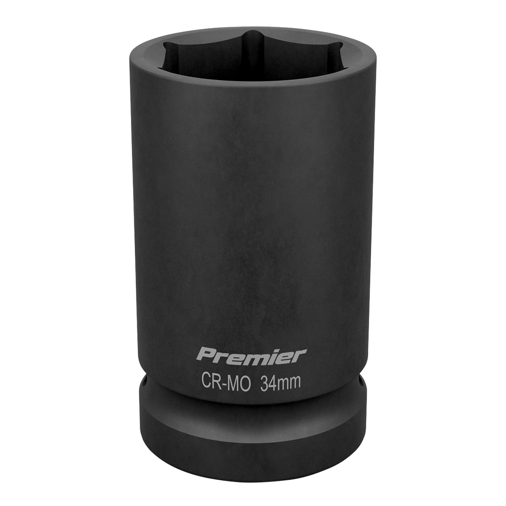 Premier Deep Impact Socket 1"Sq Drive 34mm