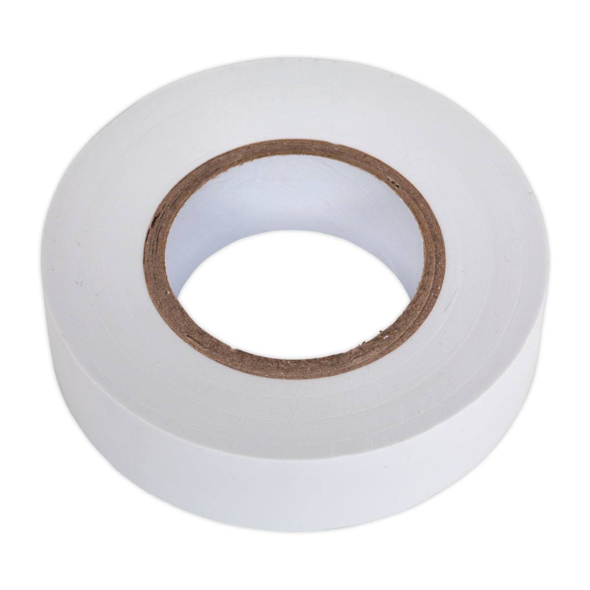 PVC Insulating Tape 19mm x 20m, White - Pack of 10