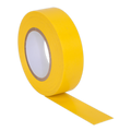 PVC Insulating Tape 19mm x 20m, Yellow - Pack of 10