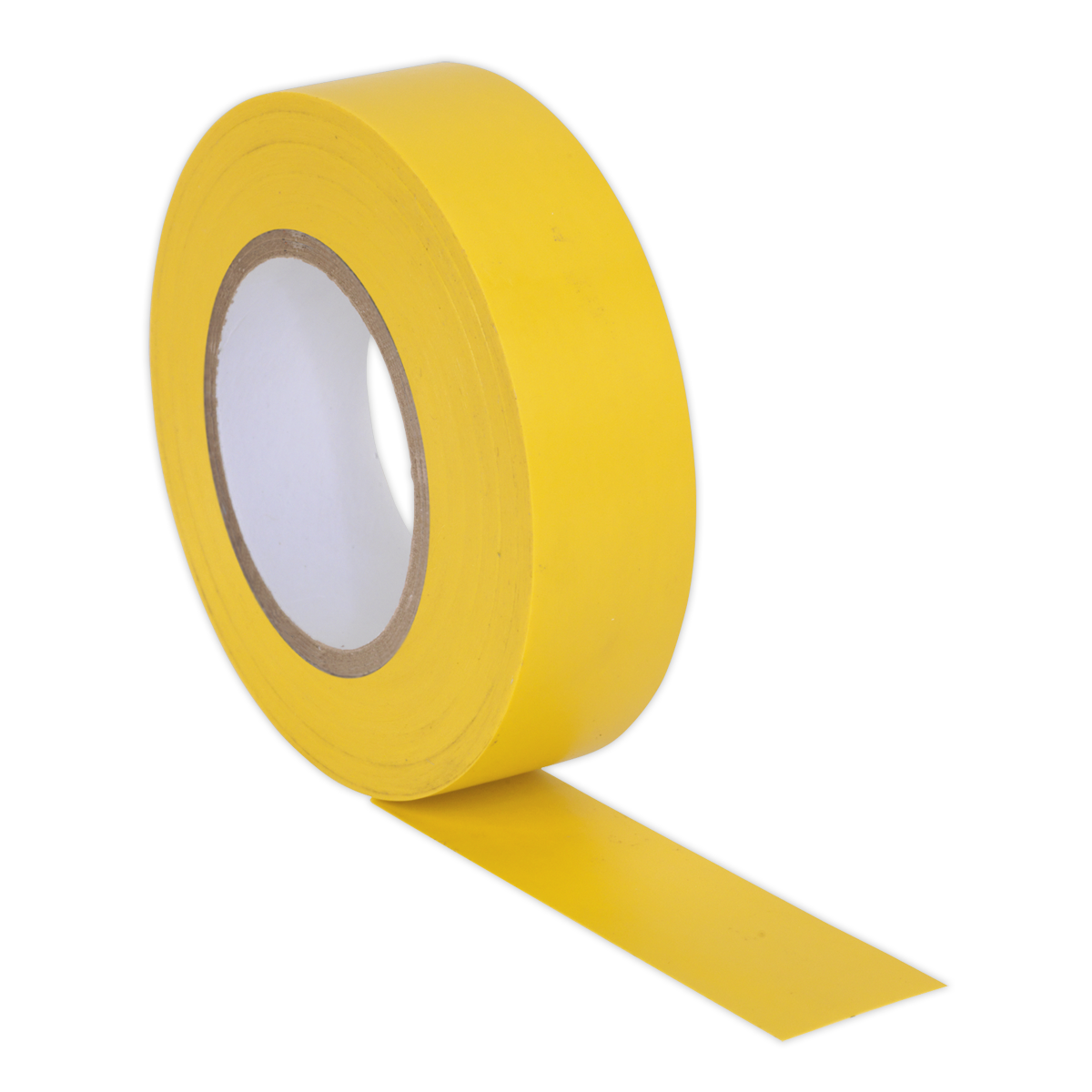 PVC Insulating Tape 19mm x 20m, Yellow - Pack of 10
