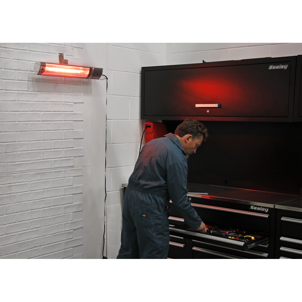 High Efficiency Infrared Short Wave Heater, 2000W (IWMH2000R)
