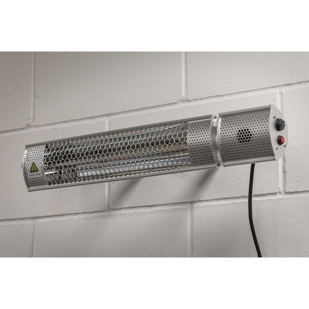 High Efficiency Infrared Short Wave Heater, 2000W (IWMH2000R)