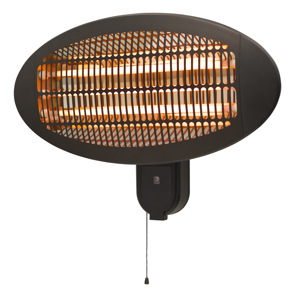 Infrared Quartz Heater, Wall Mounted, 2000W (IWMH2003)