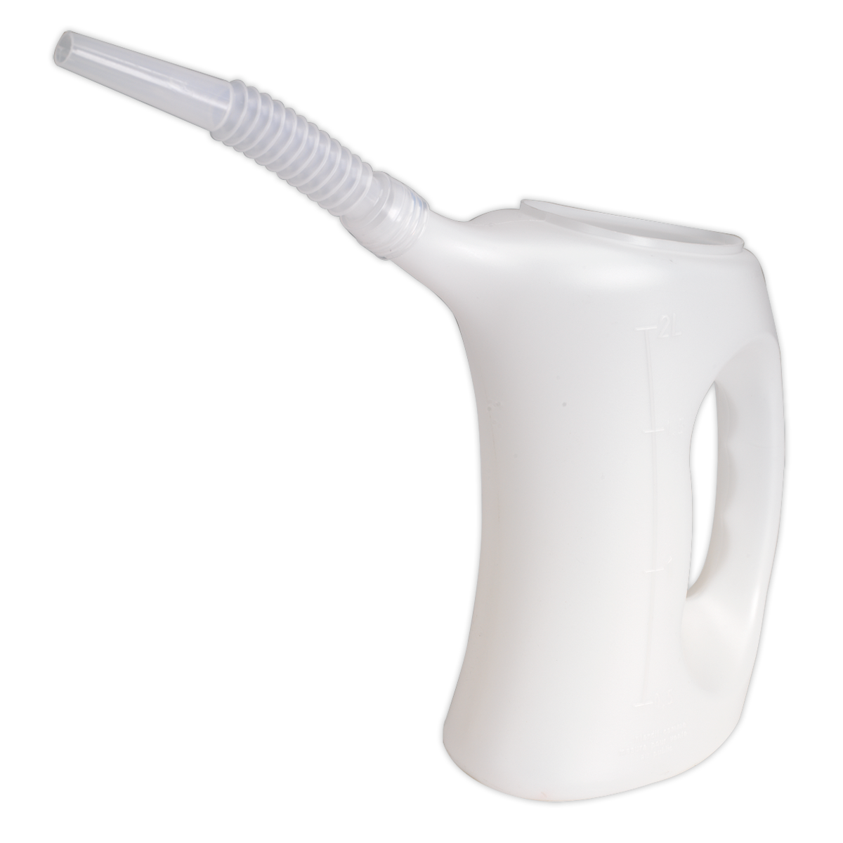 Measuring Jugs with Flexible Spout