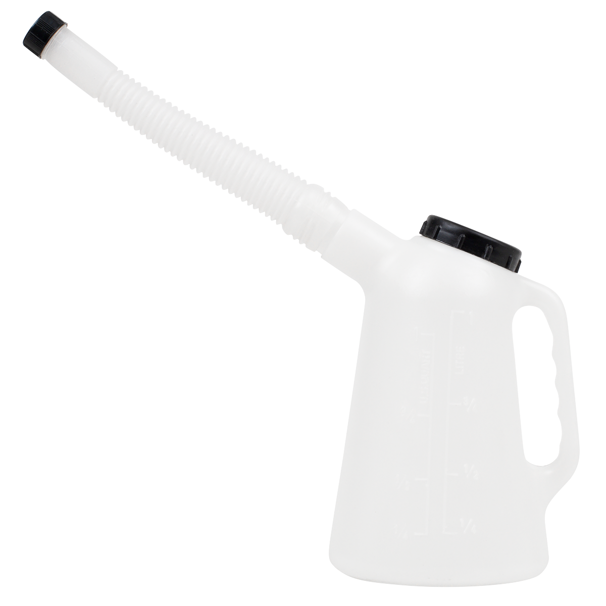 Oil Container with Lid & Flexible Spout 1L