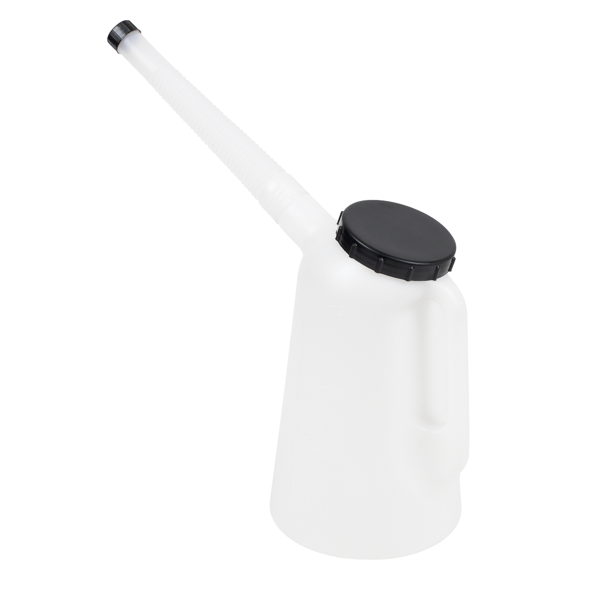 Oil Container with Lid & Flexible Spout 2L
