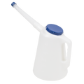 Oil Container with Blue Lid & Flexible Spout 3L