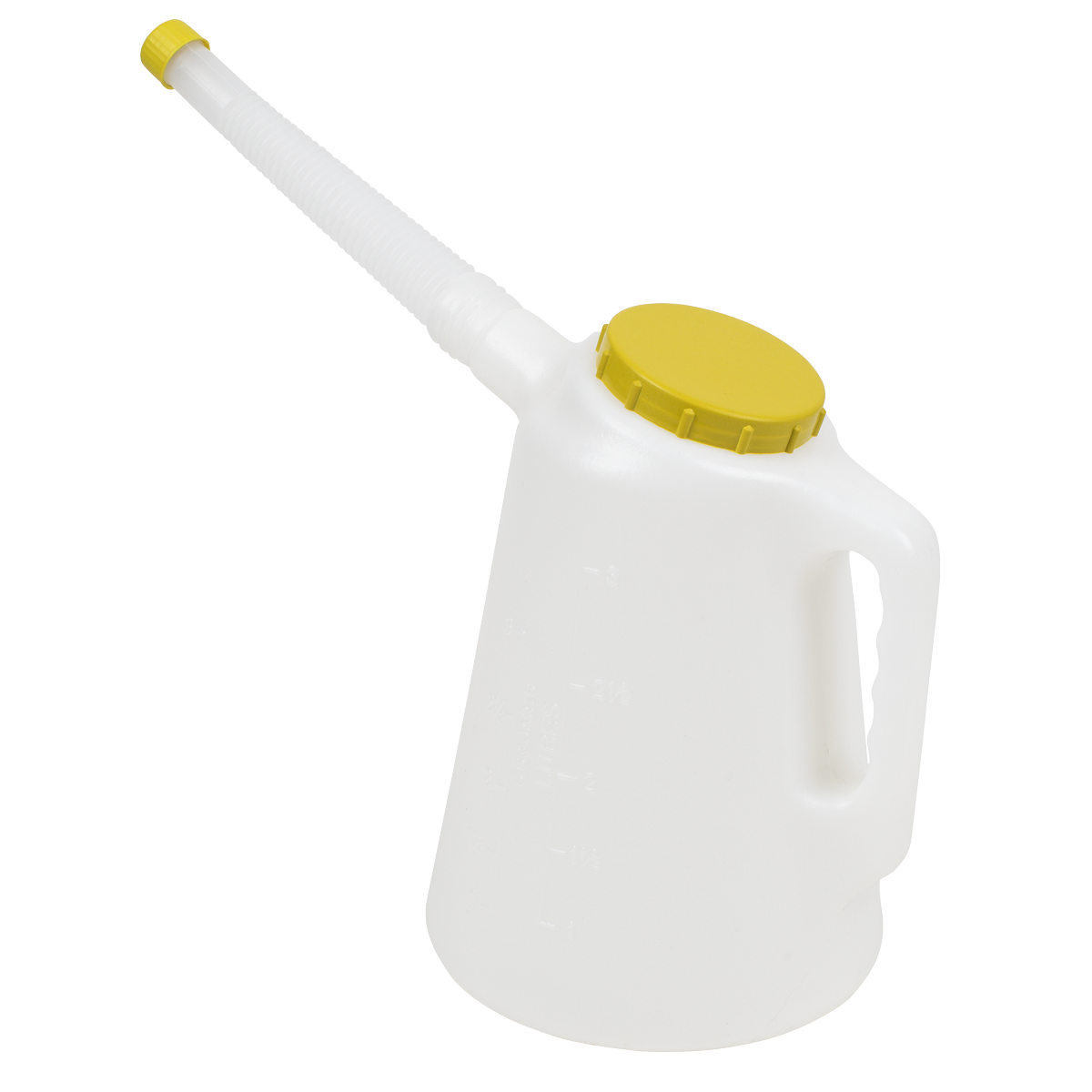 Oil Container with Lime Lid & Flexible Spout 3L