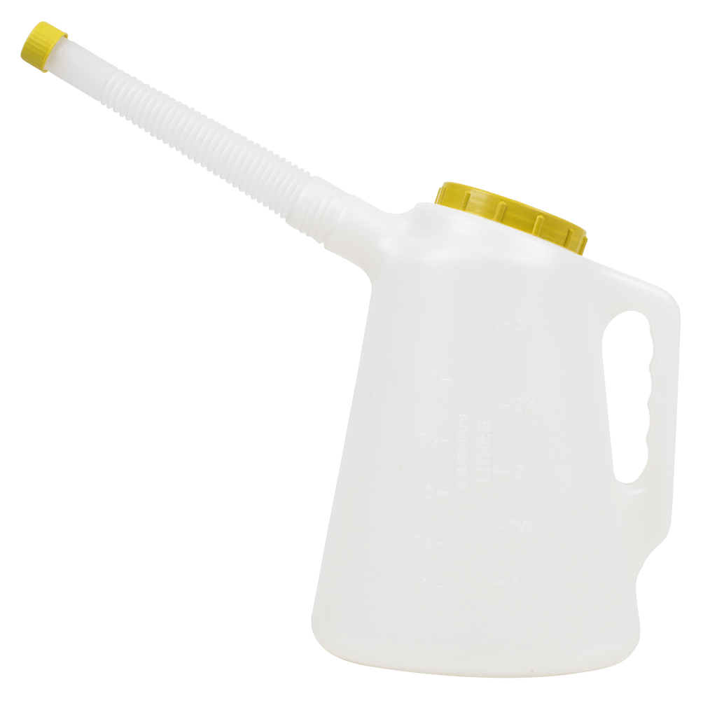 Oil Container with Lime Lid & Flexible Spout 3L
