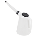 Oil Container with Flexible Spout 5L - Black Lid