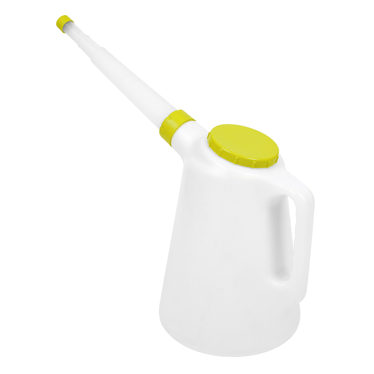 Oil Container with Flexible Spout 5L - Lime Lid