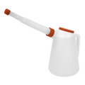 Oil Container with Flexible Spout 5L - Red Lid