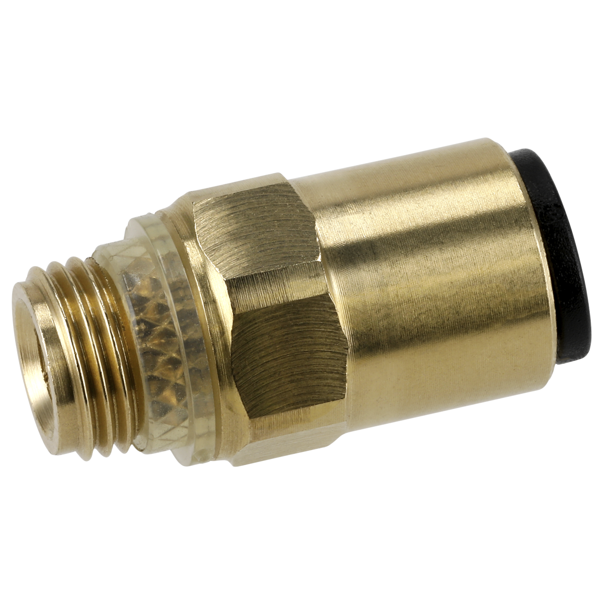 John Guest® Brass SuperThread Straight Adaptor 6mm x 1/8"BSP - Pack of 2