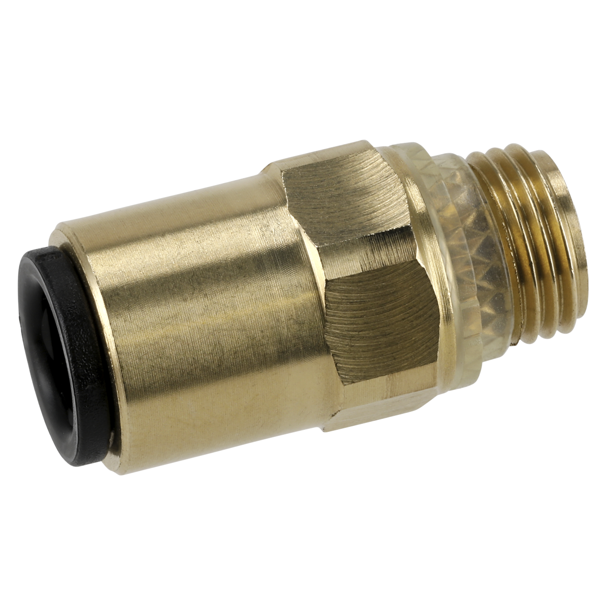 John Guest® Brass SuperThread Straight Adaptor 6mm x 1/8"BSP
