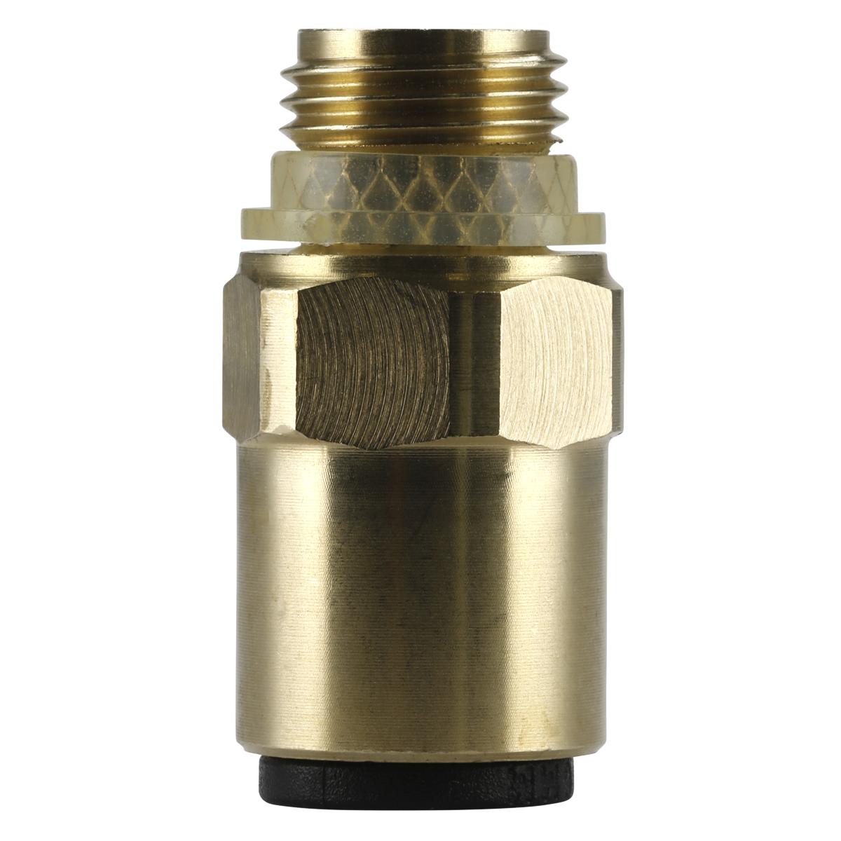 John Guest® Brass SuperThread Straight Adaptor 6mm x 1/8"BSP