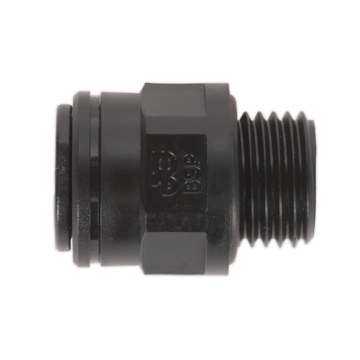 John Guest® Straight Adaptor 8mm x 1/4"BSP - Pack of 5