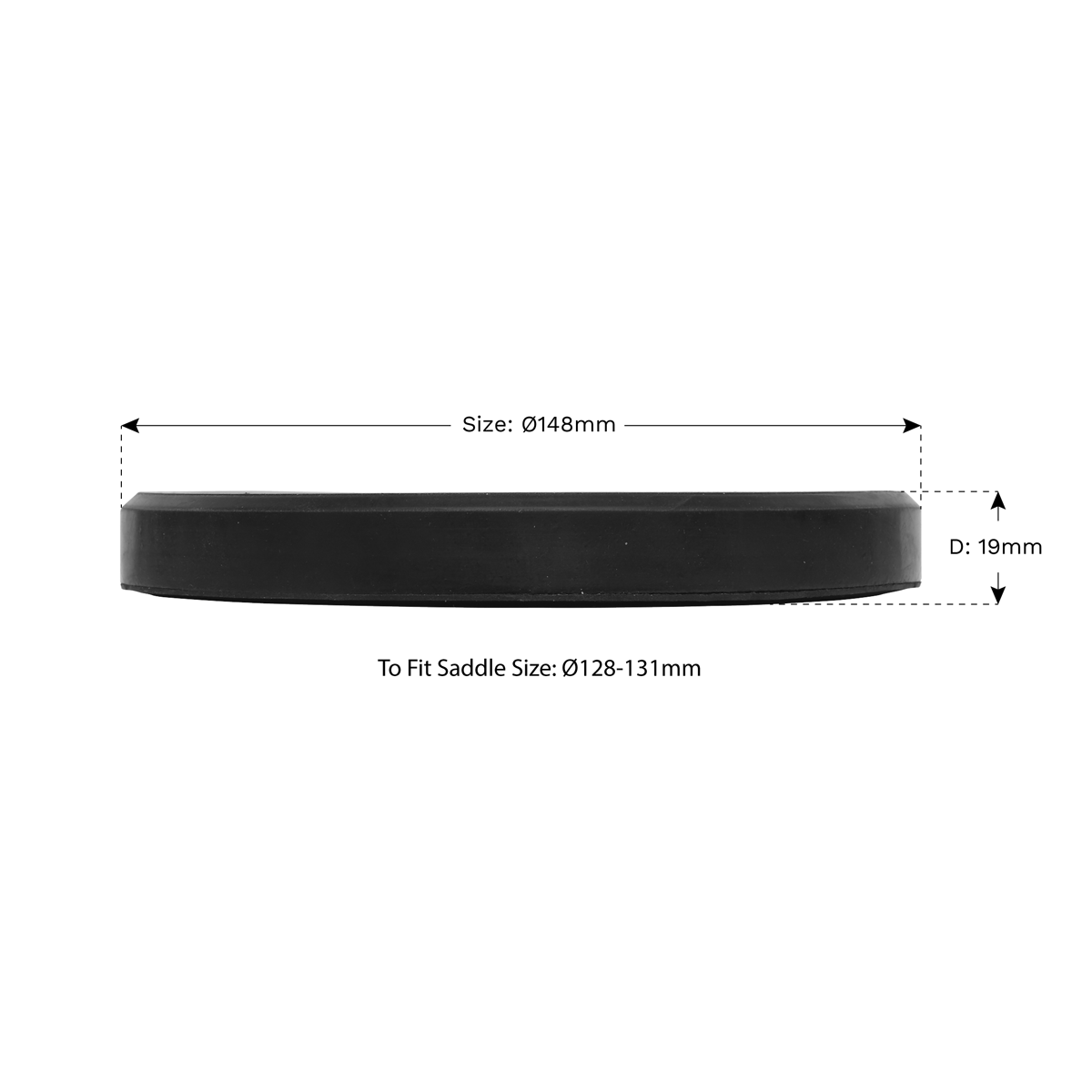 Safety Rubber Jack Pad - Type A